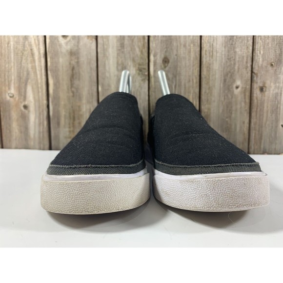 Nike Court Legacy Women’s Shoe Size 6 Black and white Slip-on Sneakers - Picture 3 of 9